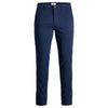 Pantaloni skinny din bumbac albaștri Jack Jones