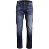 Jack Jones Blue Cotton Relaxed Fit Jeans
