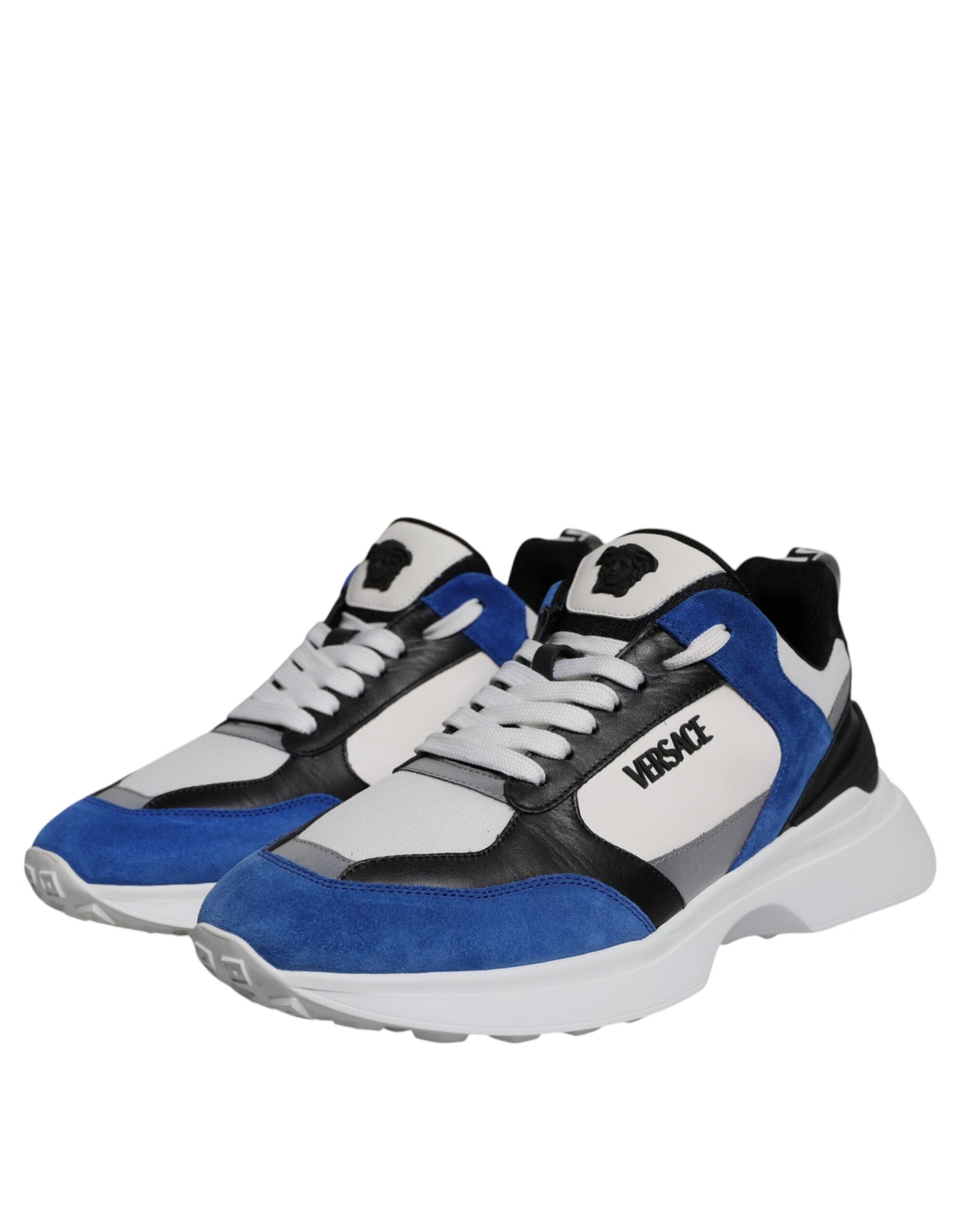 Pantofi sport Versace Multicolor Canvas Quad Medusa Low Top