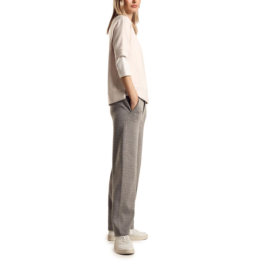 Pantaloni Street One negri din viscoză