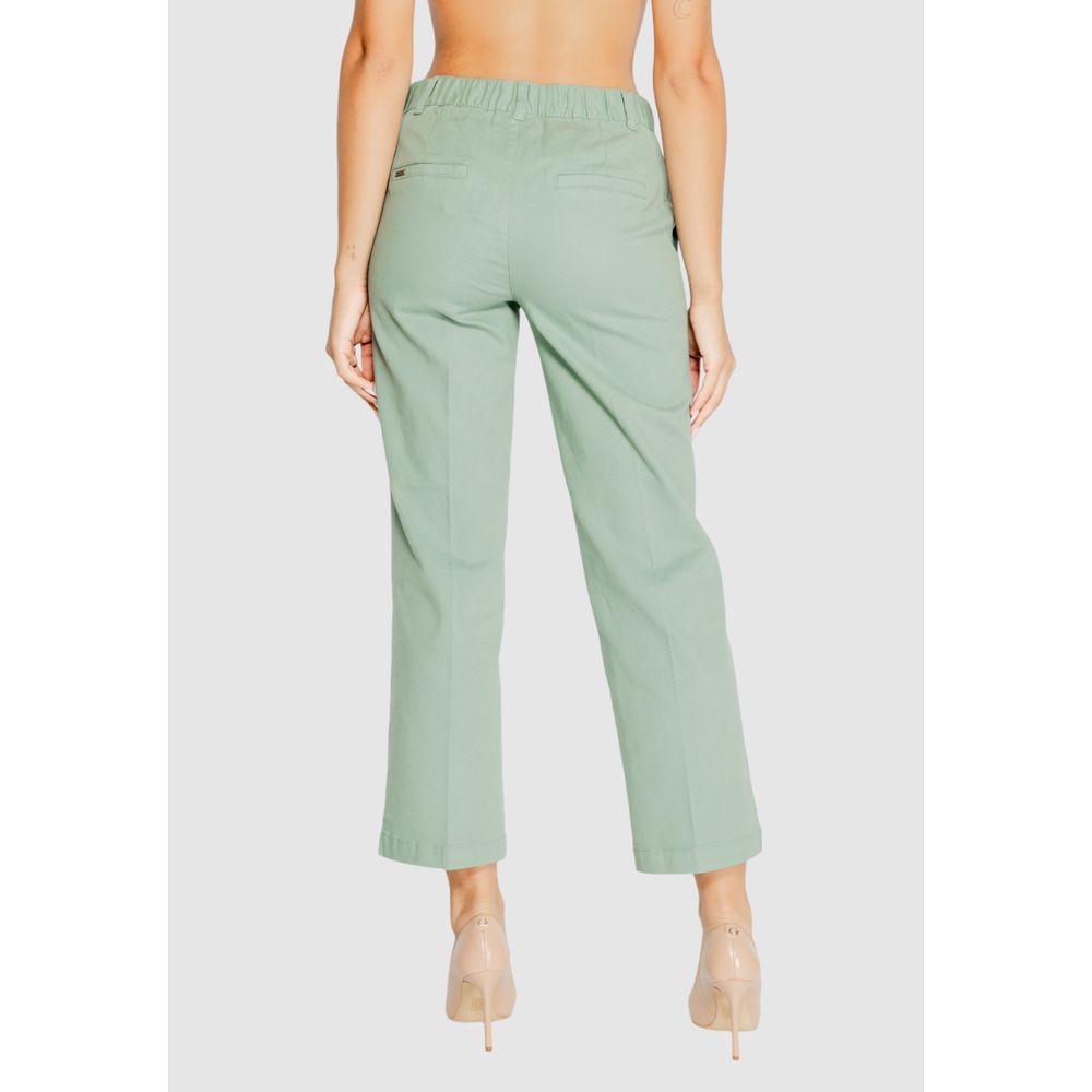 Street One Turquoise Cotton Pant