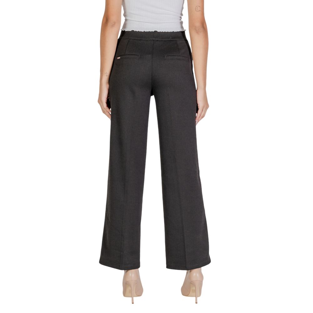 Street One Black Polyester Pant