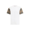 Burberry White Cotton T-Shirt
