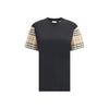 Burberry Black Cotton T-Shirt