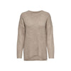 Only Beige Marabou Sweatshirt