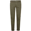 Pantaloni chino pentru bărbați din bumbac verde Tramarossa