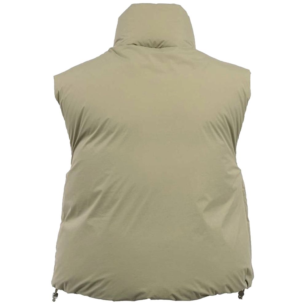 Vestă Moose Knuckles verde din nailon pentru femei