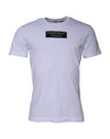 Tricou Dolce & Gabbana cu guler rotund din bumbac și imprimeu alb cu logo