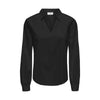 Jacqueline De Yong Black Cotton Shirt