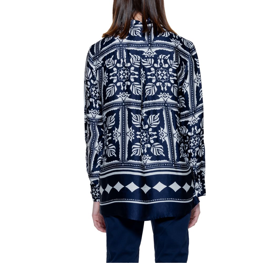 Street One Blue Viscose Shirt