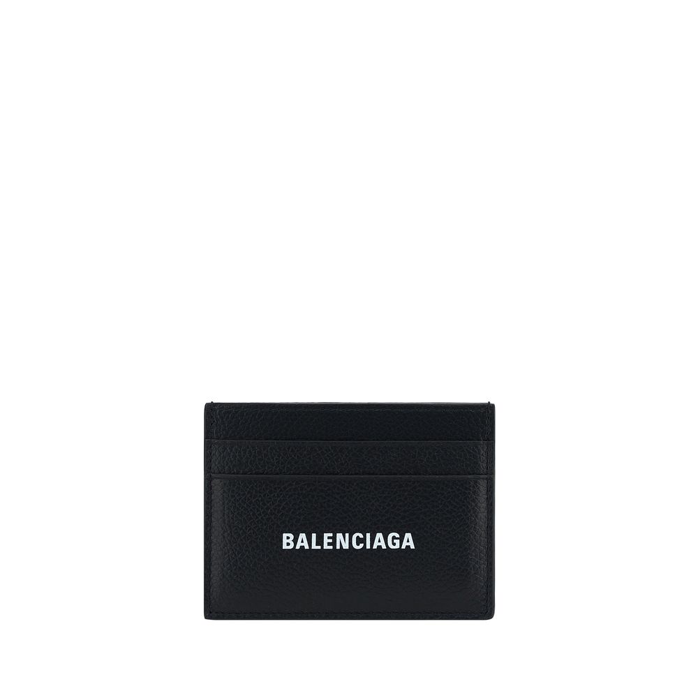 Balenciaga Black Calf Leather Bos Taurus Wallet