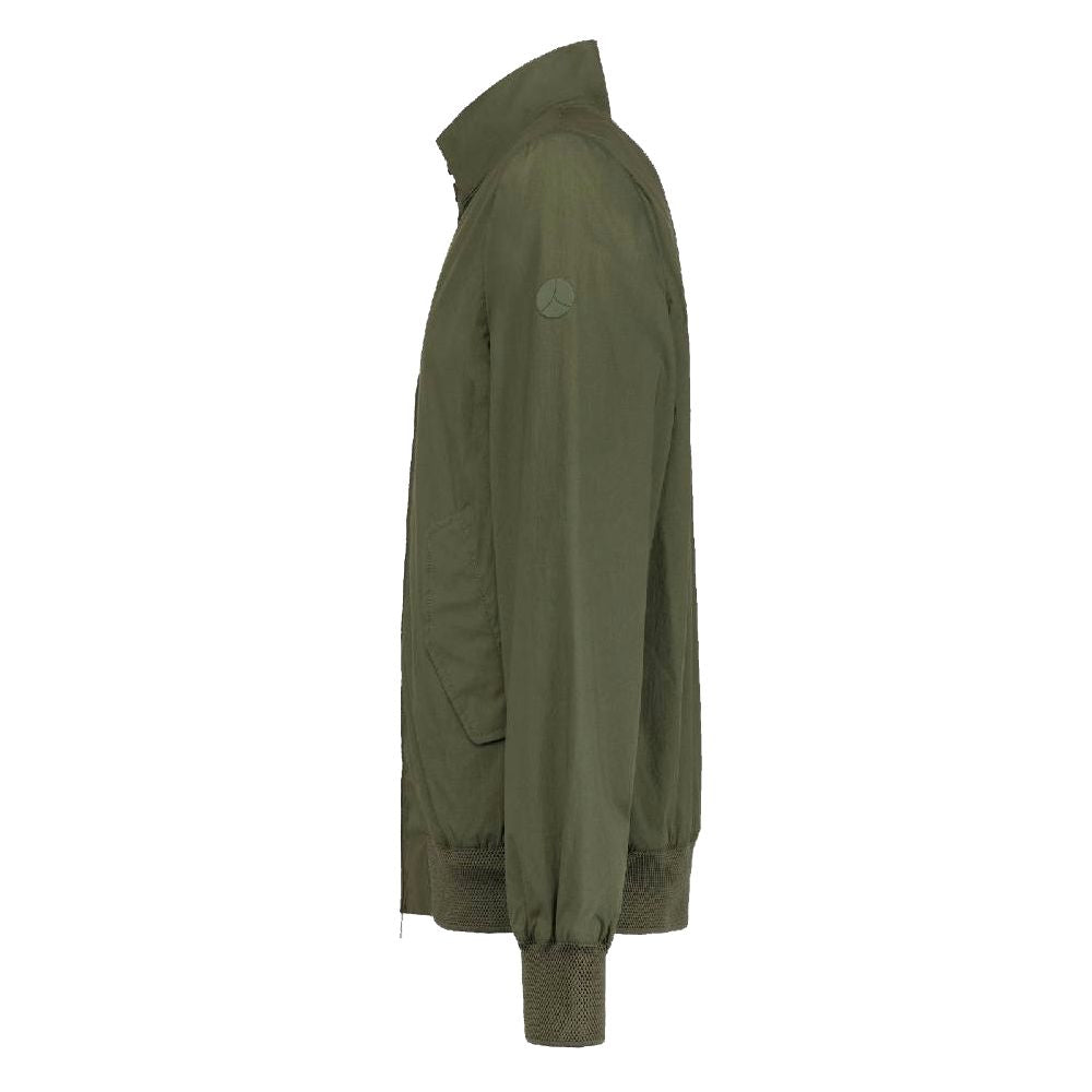 Geacă bomber din bumbac verde pentru bărbați People Of Shibuya
