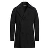 People Of Shibuya Black Recycled Polyester Men Trench