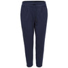 Only Blue Viscose Casual Pants