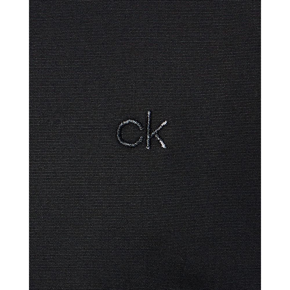 Cămașă neagră din bumbac Calvin Klein