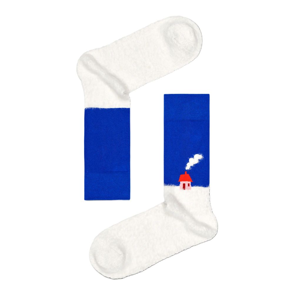 Happy Socks Red Cotton Tights & Sock