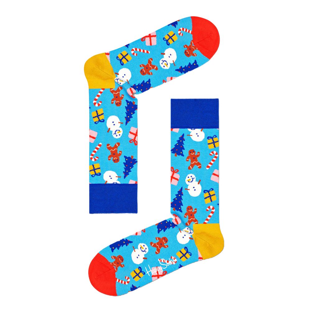Happy Socks Red Cotton Tights & Sock