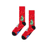 Happy Socks Red Cotton Tights & Sock