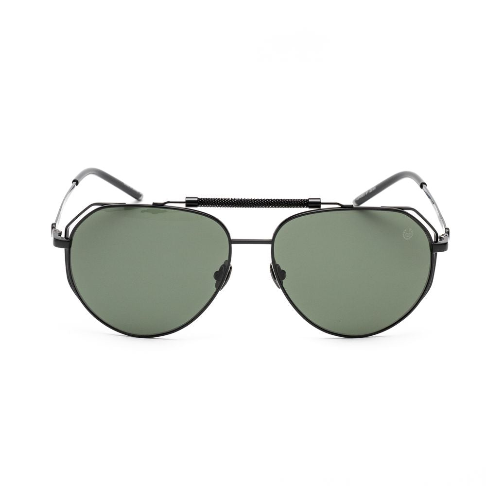 Ochelari de soare Belstaff negri din titan