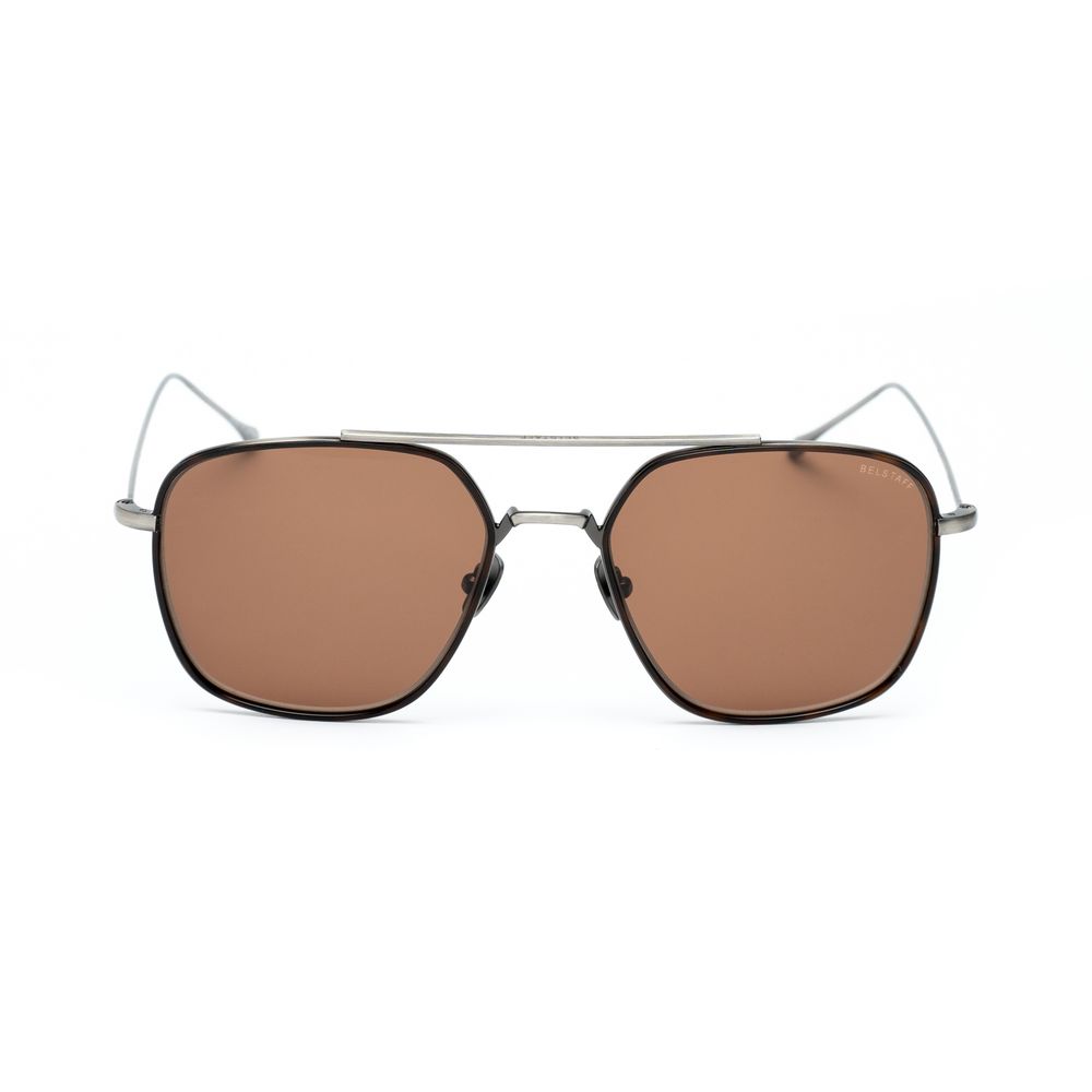 Ochelari de soare Belstaff maro din titan