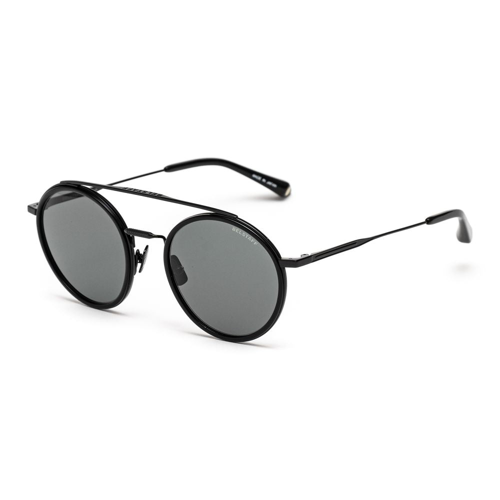 Ochelari de soare Belstaff negri din titan