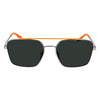 Converse Gray Metal Sunglasses