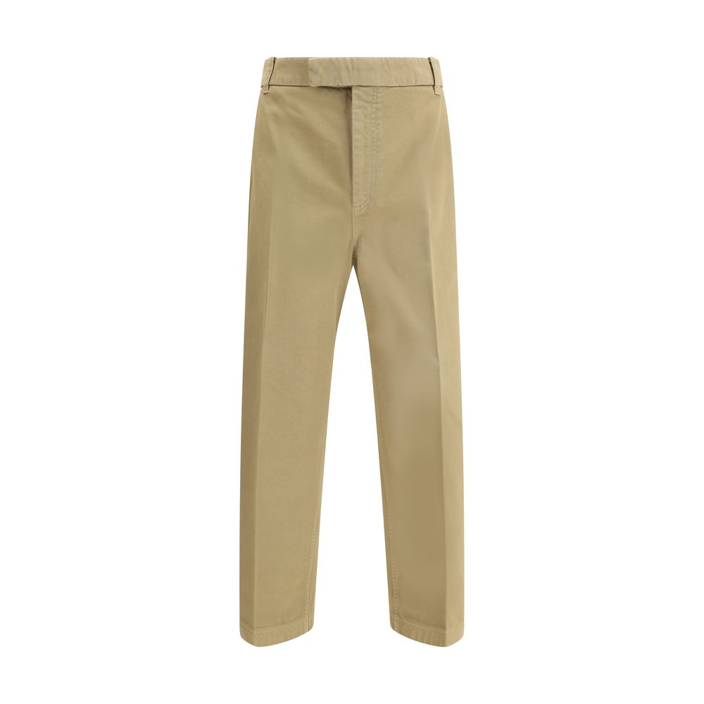 Pantaloni din bumbac Thom Browne