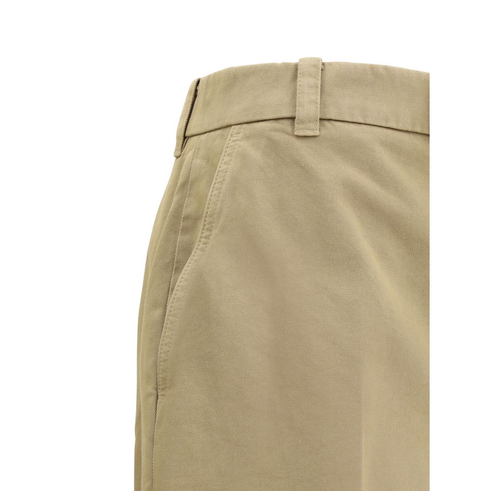 Pantaloni din bumbac Thom Browne