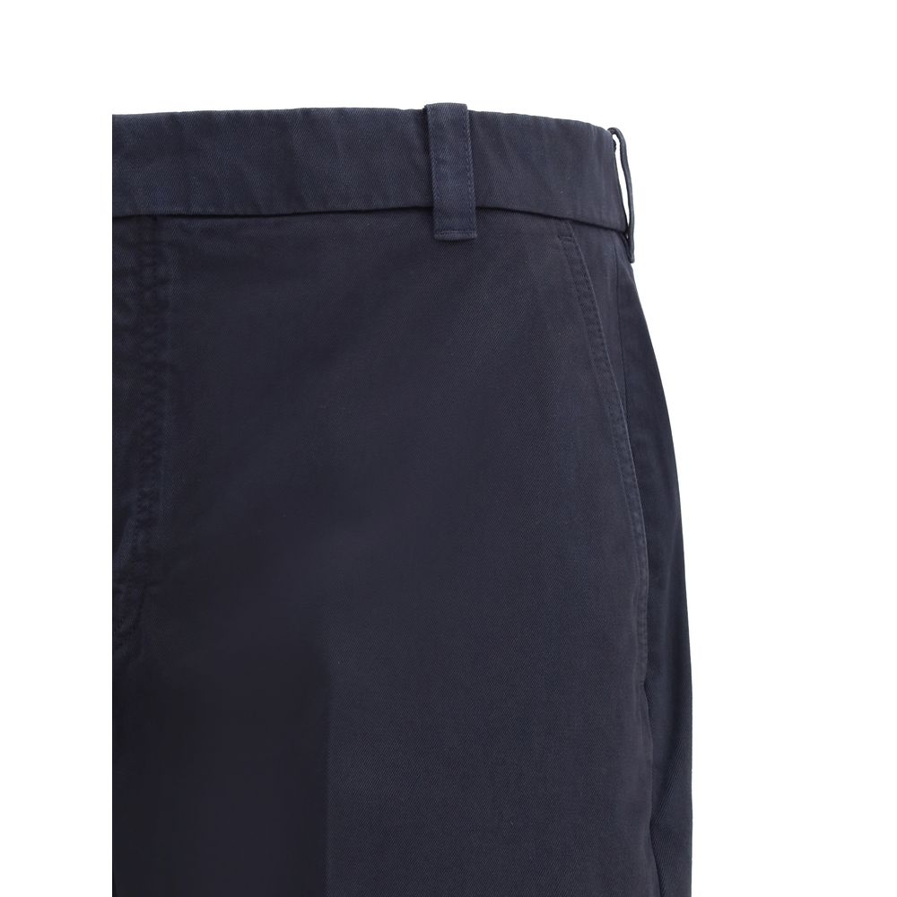 Pantaloni din bumbac Thom Browne