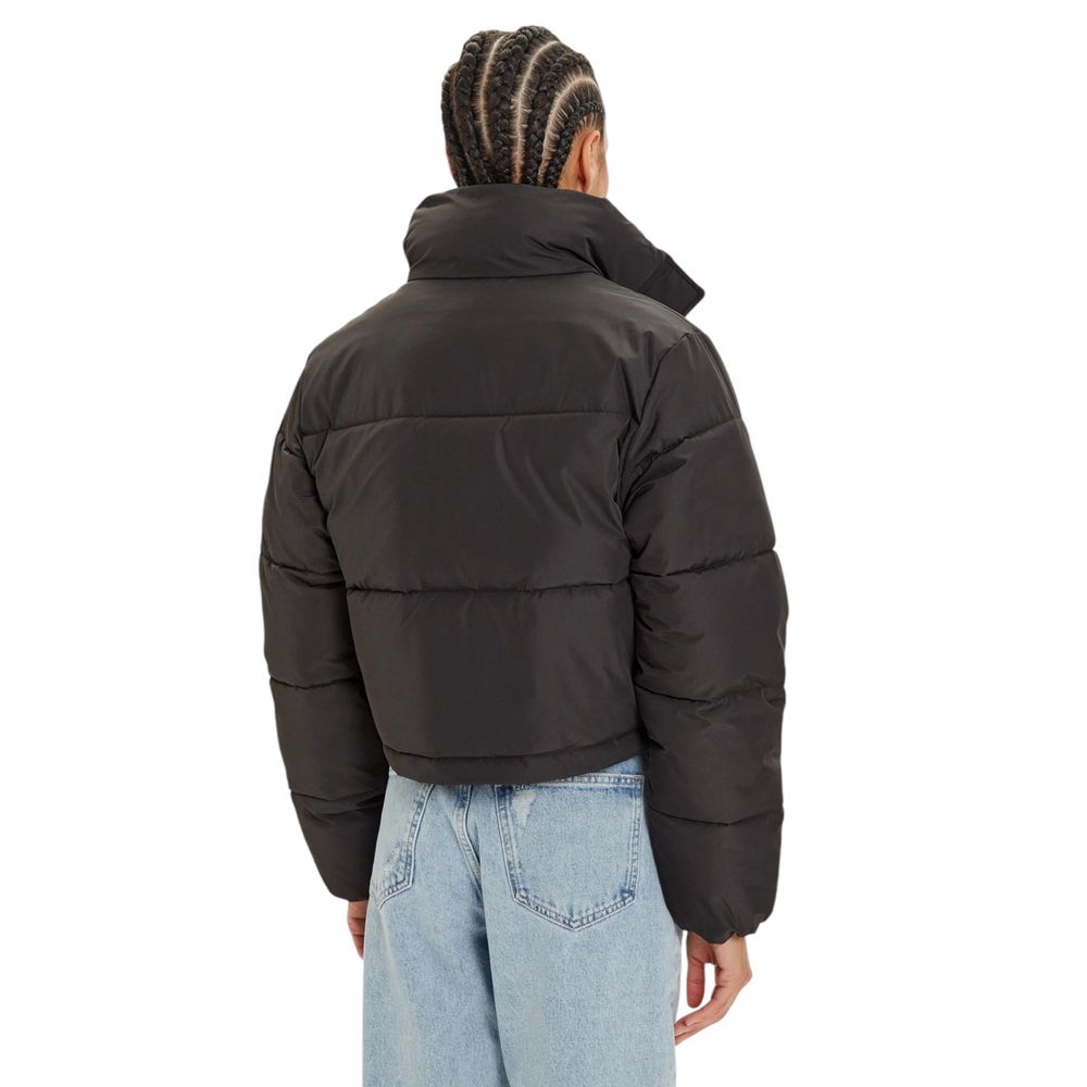 Jachete și palton Calvin Klein Jeans negre din poliester
