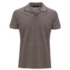 Corneliani Gray Cotton Polo Shirt