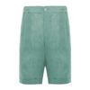 Pantaloni scurți Alpha Studio Green Linen