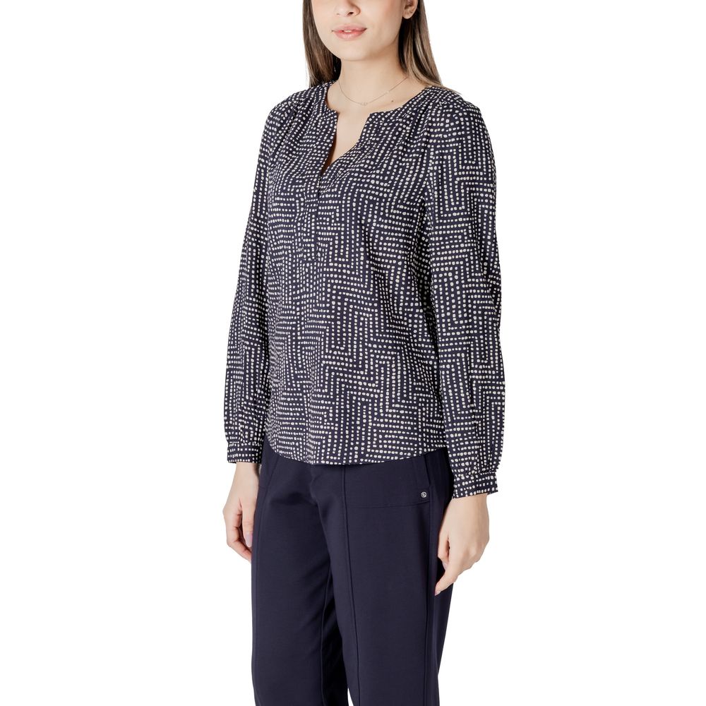 Street One Blue Viscose Shirt