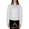 EA7 Emporio Armani White Polyester Jackets & Coat