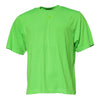 Tricou Dolce & Gabbana cu guler rotund din poliester și logo verde