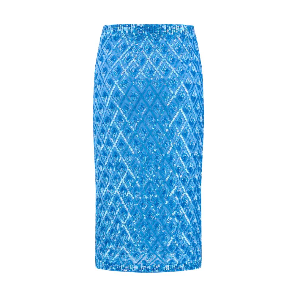 P.A.R.O.S.H. Sequined midi Skirt