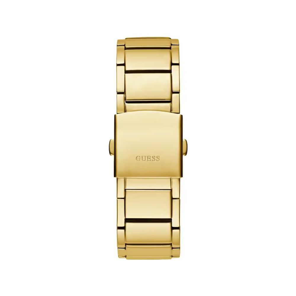 Guess Gold Stainless Steel Dress Watch