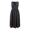 Lardini Elegant Black Polyethylene Dress