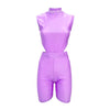 Pharmacy Industry Purple Lycra Women Tracksuit