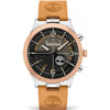 Timberland Brown Leather Dress Watch