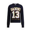 Ganni Baseball Sweater
