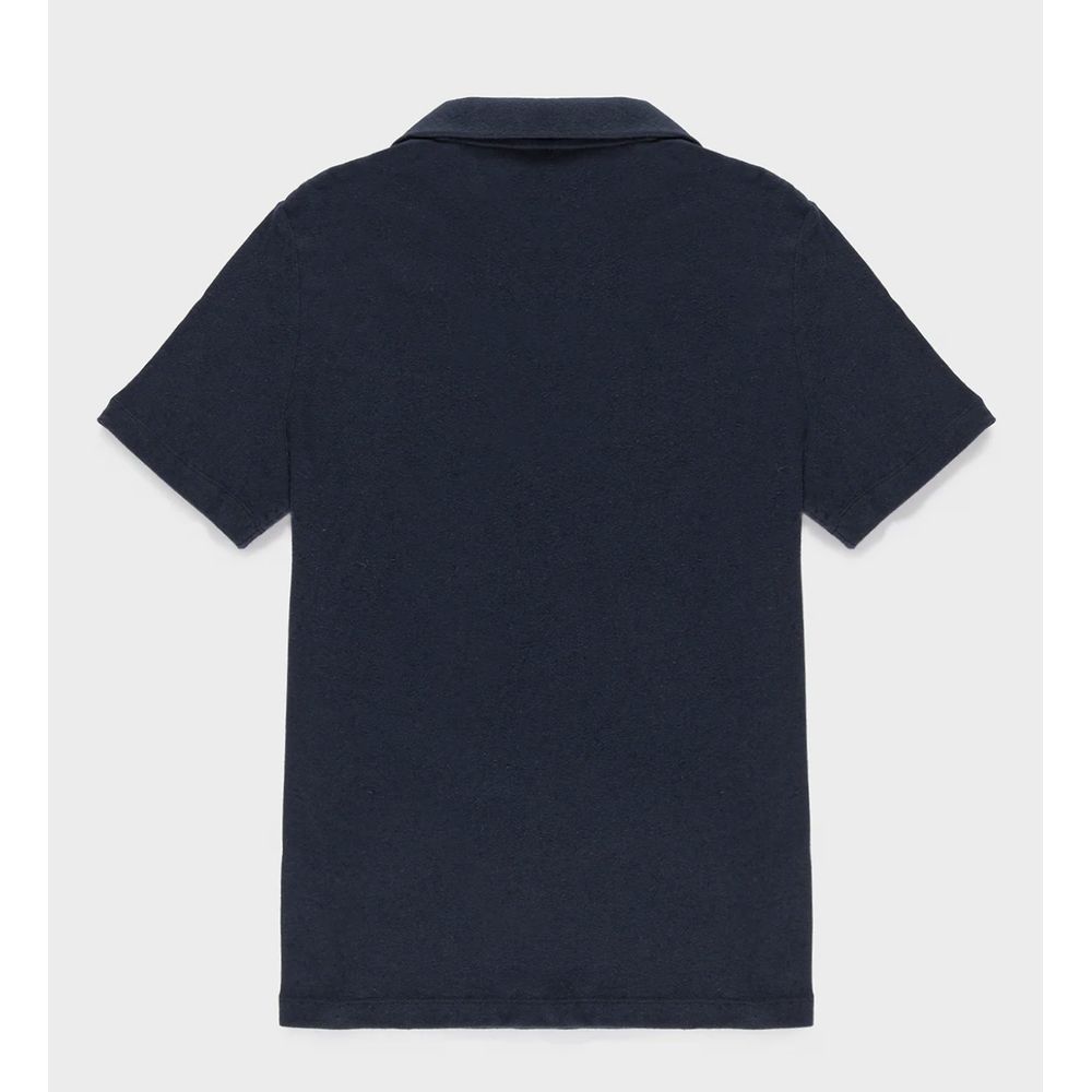 Refrigiwear Blue Cotton Polo Shirt