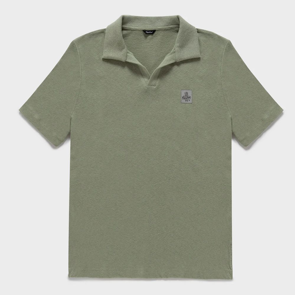 Refrigiwear Green Cotton Polo Shirt