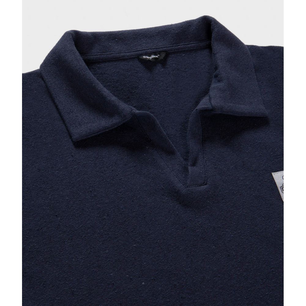 Refrigiwear Blue Cotton Polo Shirt