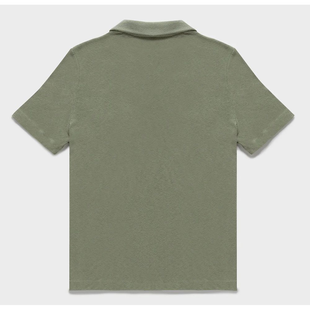 Refrigiwear Green Cotton Polo Shirt