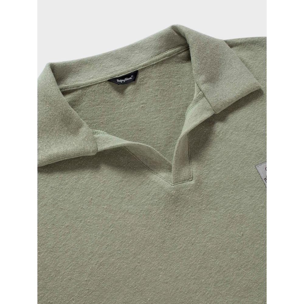 Refrigiwear Green Cotton Polo Shirt