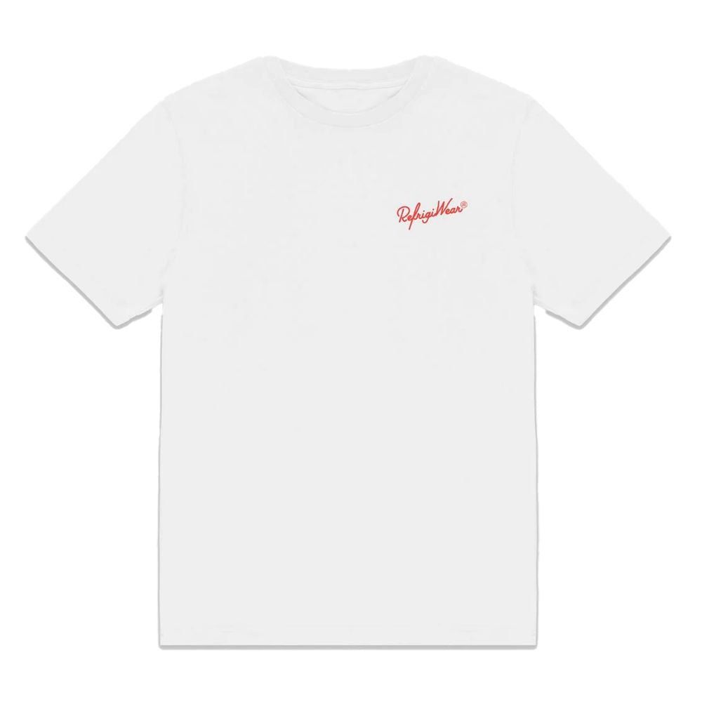 Refrigiwear White Cotton T-Shirt