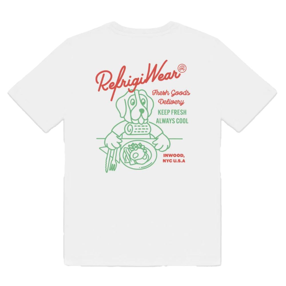 Refrigiwear White Cotton T-Shirt