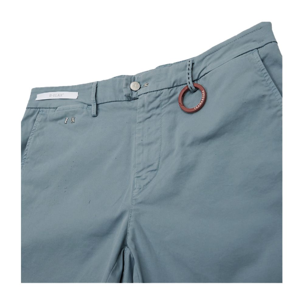 Tramarossa Light Blue Linen Men Short