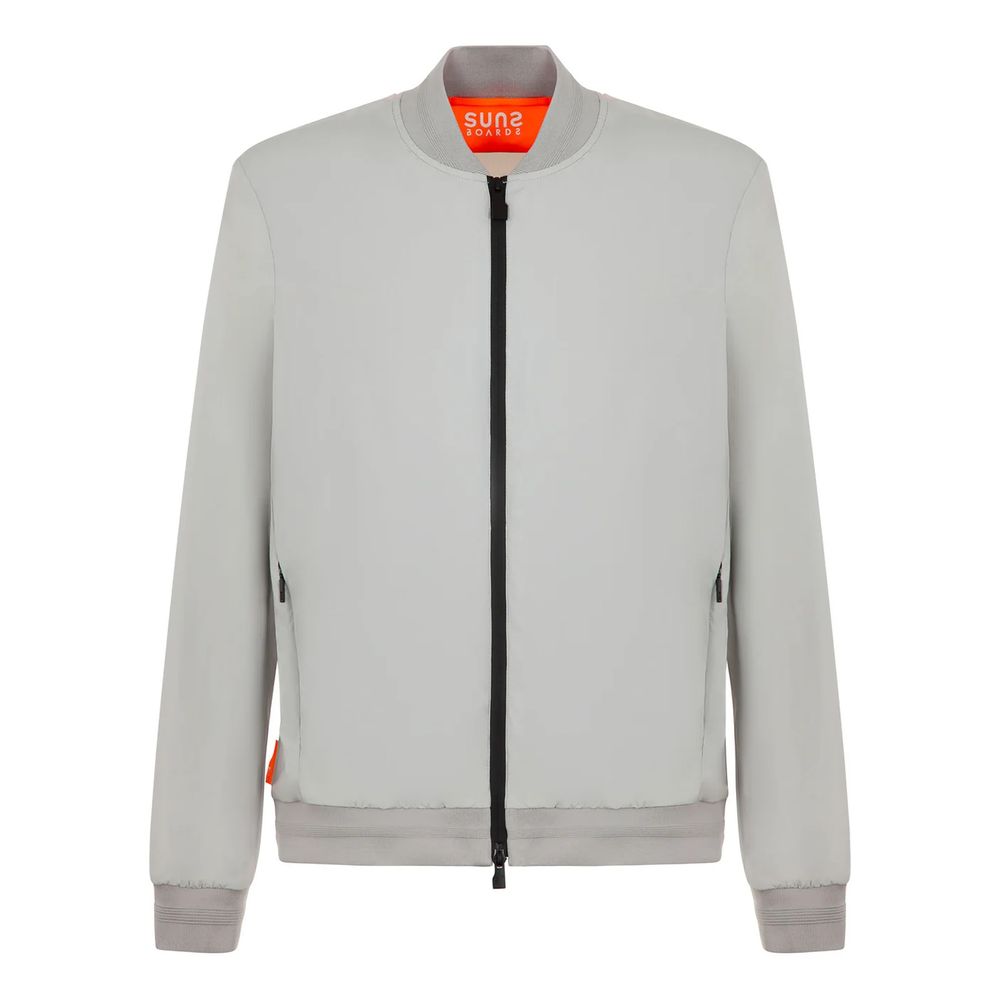 Suns Gray Nylon Men's Jacket